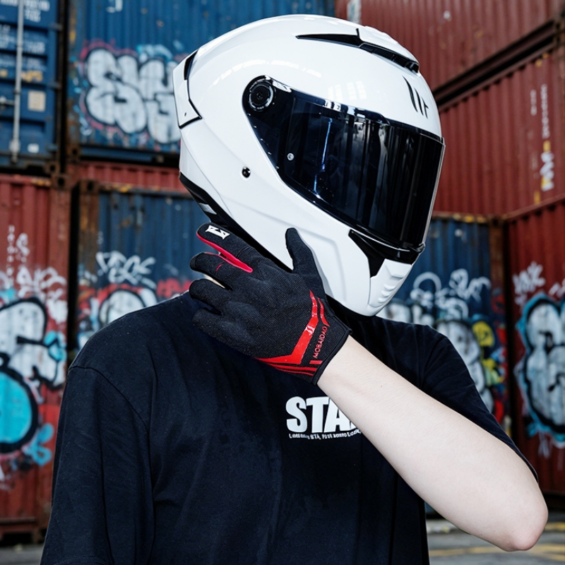 Motorcycle Gear Urban - Zomer Mesh Ademende motorhandschoenen met volledige