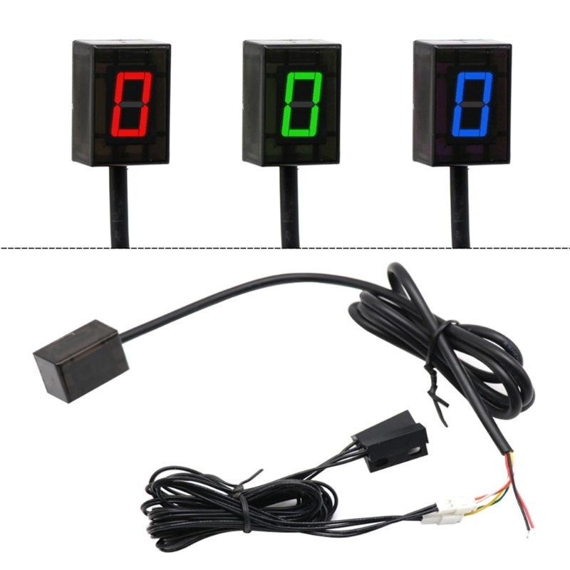 Motorcycle Gear Display - Off-Road Motorfiets Snelheid Gear Indicator Compatibel