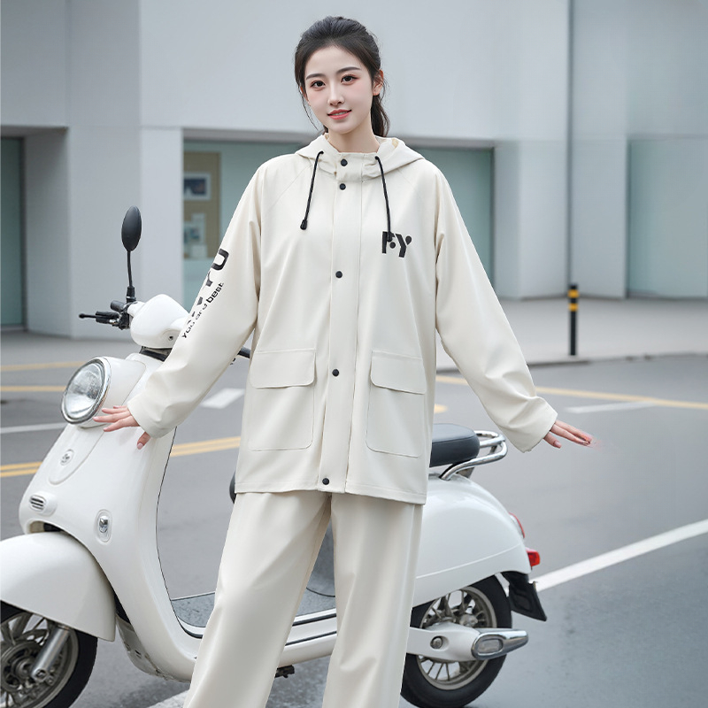 Motorcycle Rain Suit - Heren Dames Stormbestendig Waterdicht Regenpak Regenjas