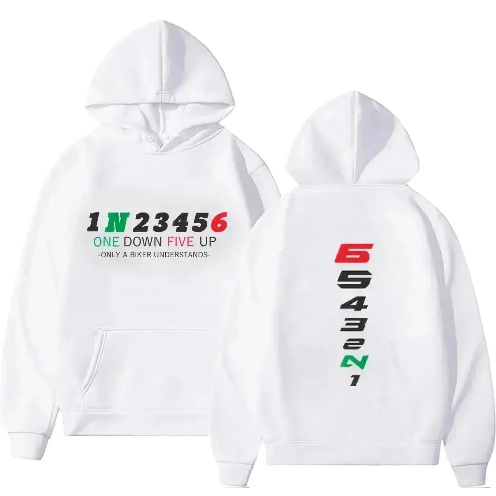 Motorcycle Gear Hoodie - Herenhoodies Mannelijke Pullover-kleding Oversized sweatshirts 1N23456