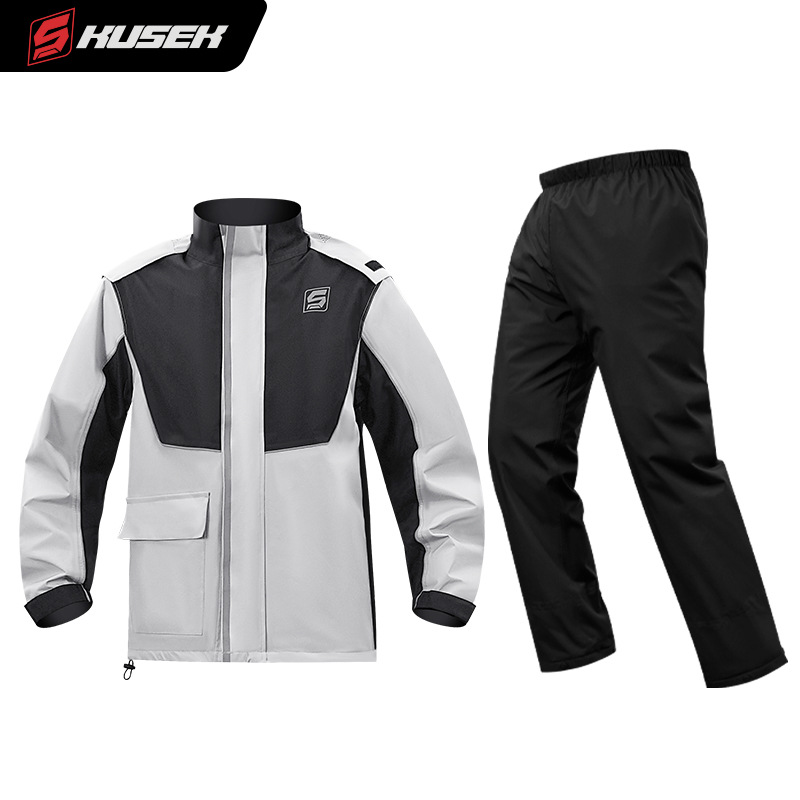 Motorcycle Rain Suit - 2-delig motorregenpak voor volwassenen, waterdichte rijuitrusting