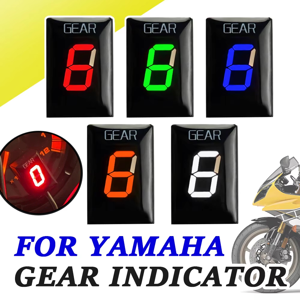 Motorcycle Gear Display - Voor YAMAHA YZF-R1 YZFR1 YZF-R6 YZF-R6S