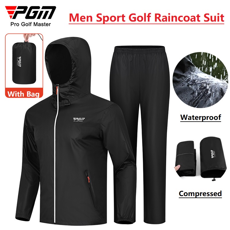 Motorcycle Rain Suit - Pgm Mannen Golf Regenjas Regenbroek Pak