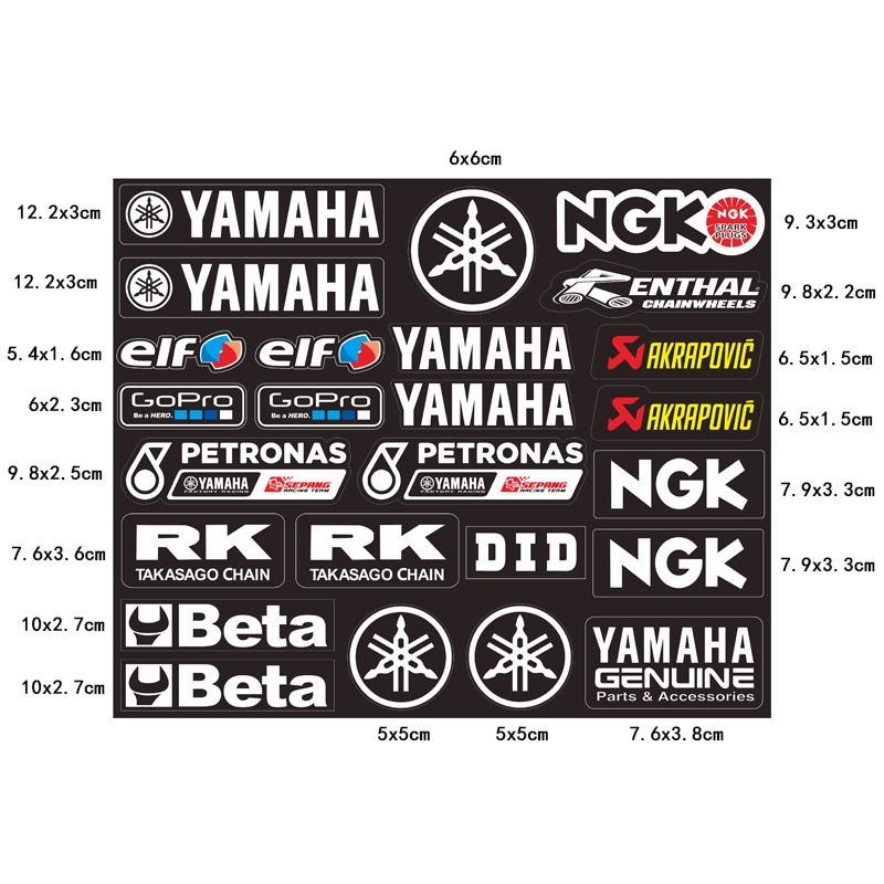 Hoogwaardige stijlvolle motorf - Motorcycle Gear Logo recensie en prijs