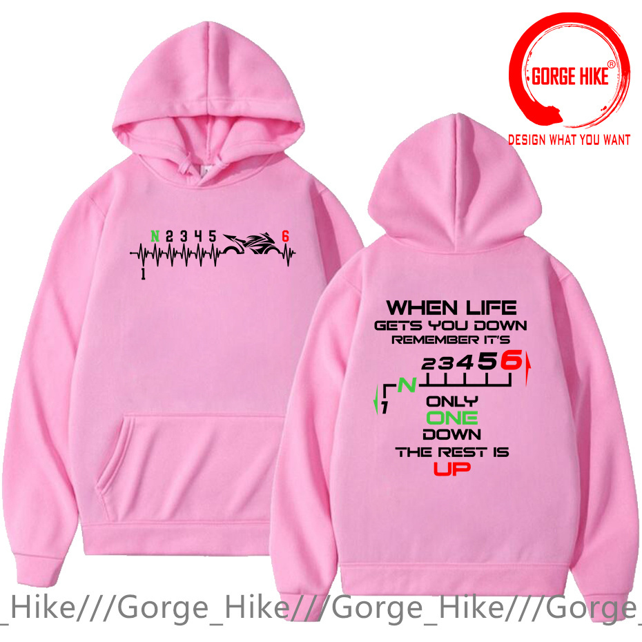 1N23456 Motorcycle Gear Shift  - Motorcycle Gear Hoodie recensie en prijs
