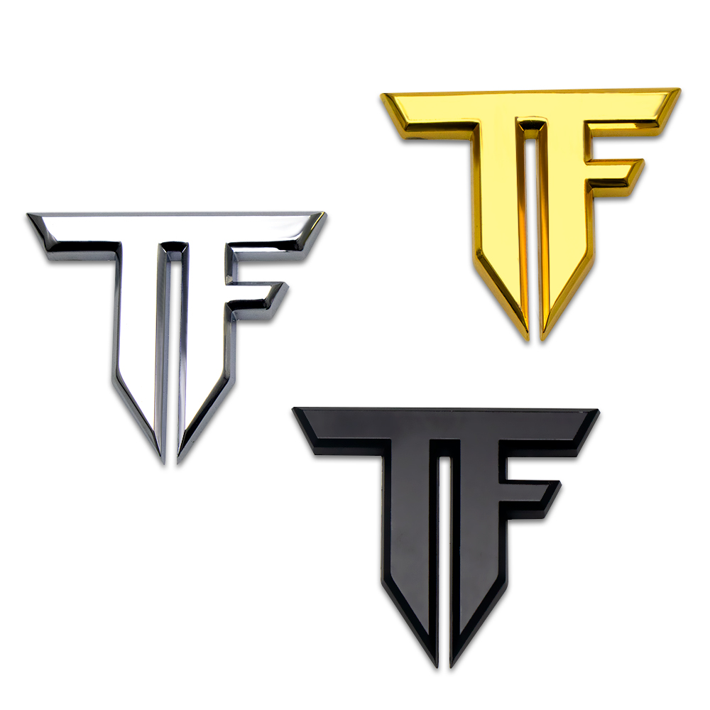 1 st 3D Metalen TF Embleem Bad - Motorcycle Gear Logo recensie en prijs