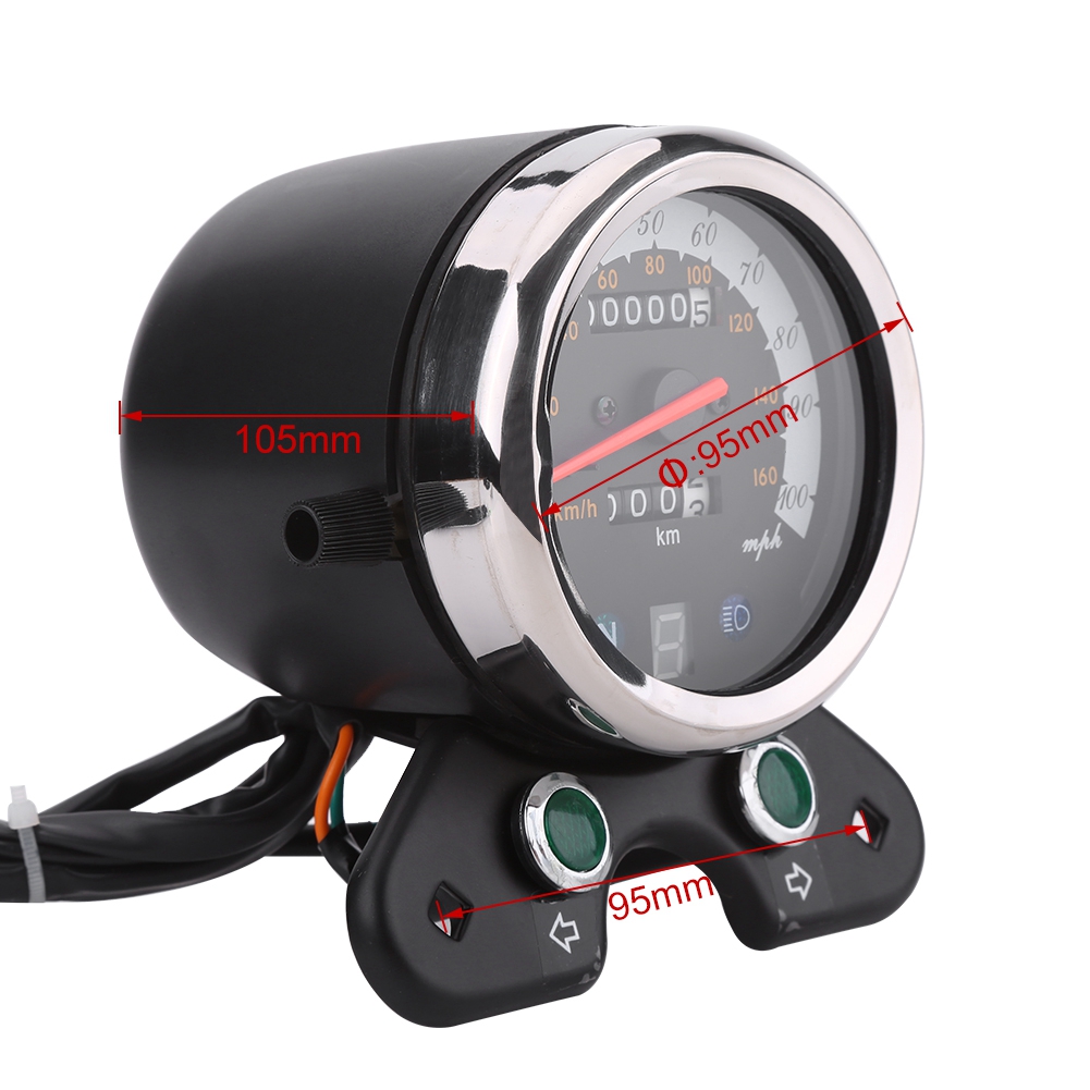 Motorfiets snelheidsmeter snel - Motorcycle Gear Display recensie en prijs