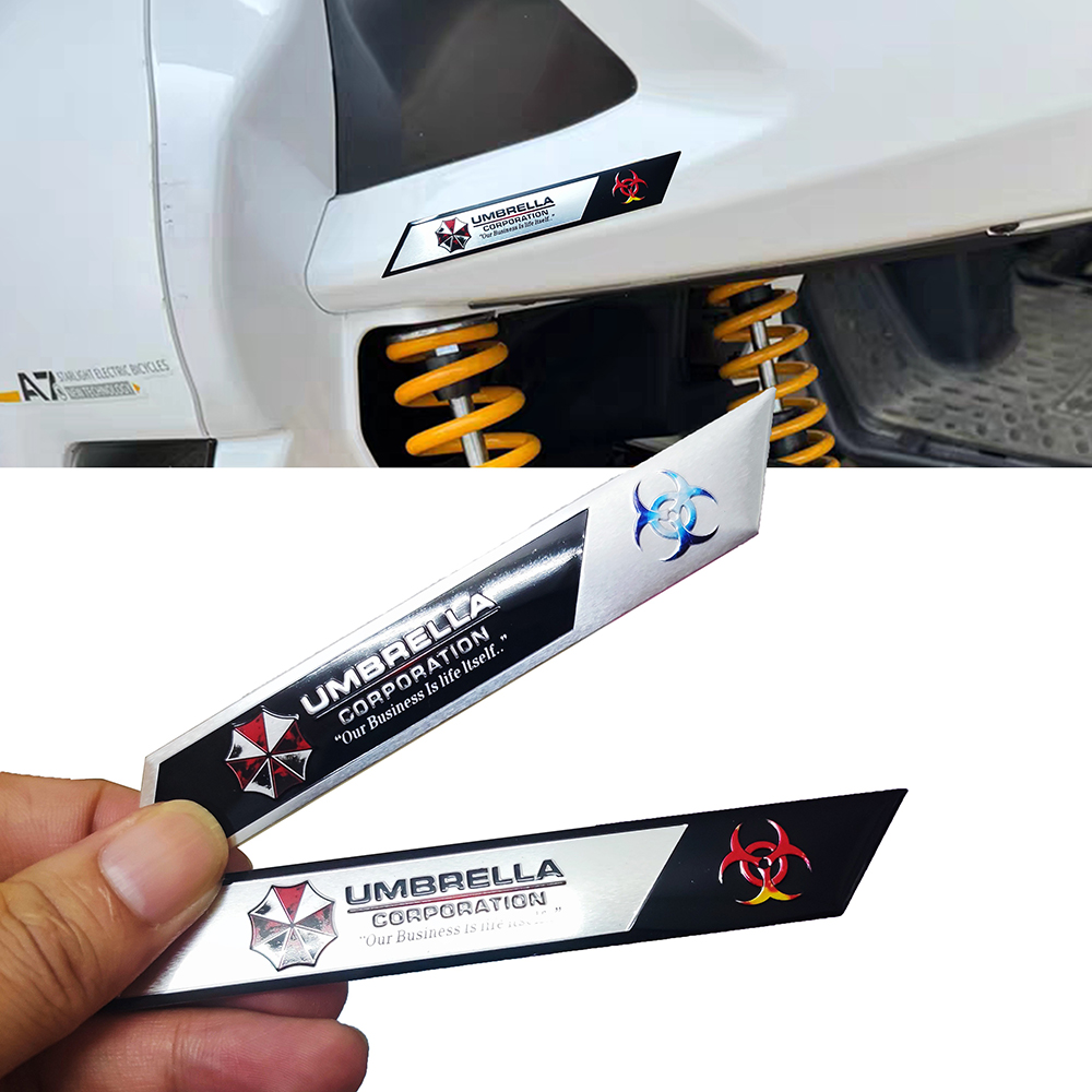 Paraplu 3D Metalen Auto Sticke - Motorcycle Gear Logo recensie en prijs