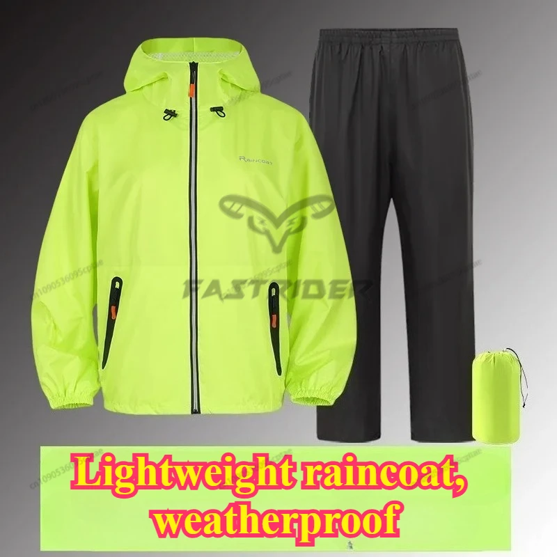 Pak voor de zomer Unisex motor - Motorcycle Rain Suit recensie en prijs