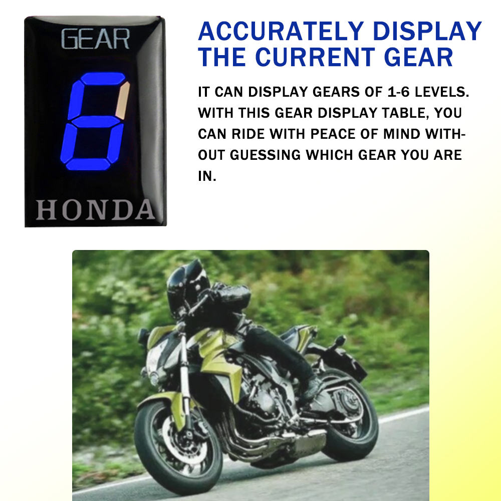 Voor HONDA CBR600F CBR1000R CB - Motorcycle Gear Display recensie en prijs