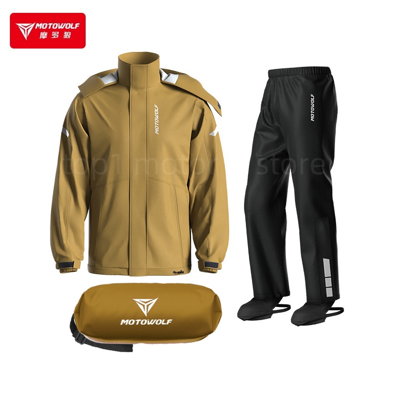Mannen Motorfiets Regenpak Par - Motorcycle Rain Suit recensie en prijs