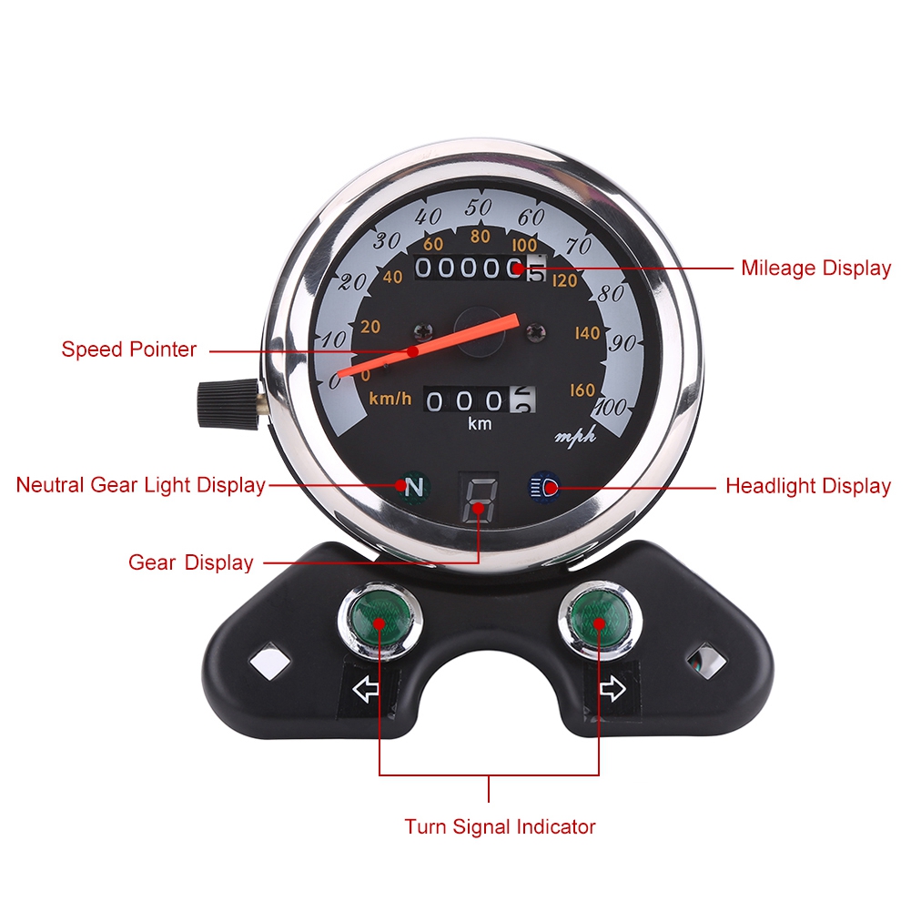 Universele Motorfiets Dual Kil - Motorcycle Gear Display recensie en prijs