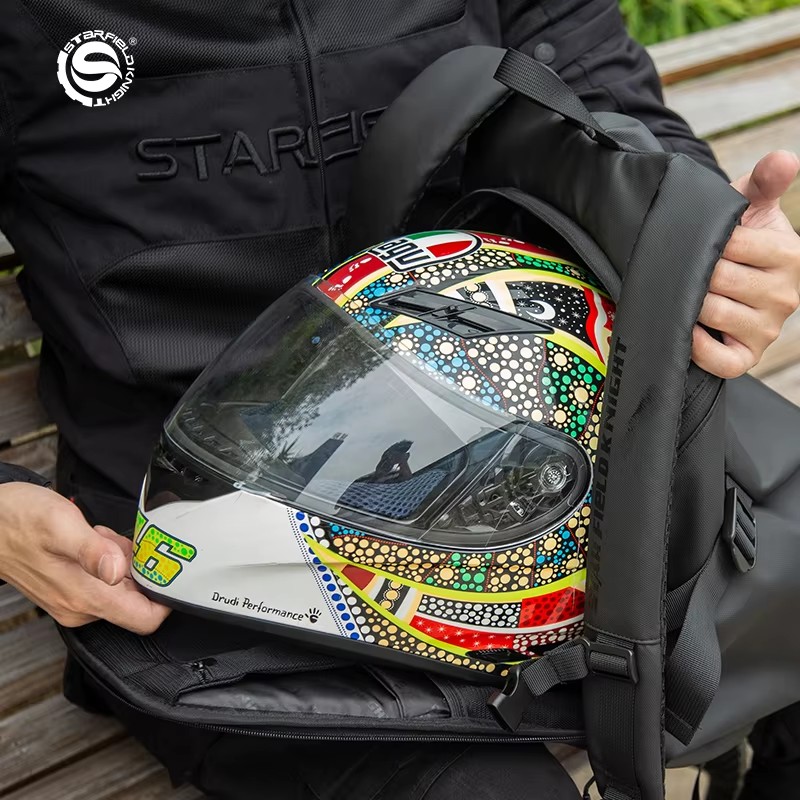 SFK Motorhelmtas Rugzak met gr - Motorcycle Gear Logo recensie en prijs