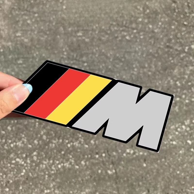 Geschikt voor BMW M-serie logo - Motorcycle Gear Logo recensie en prijs