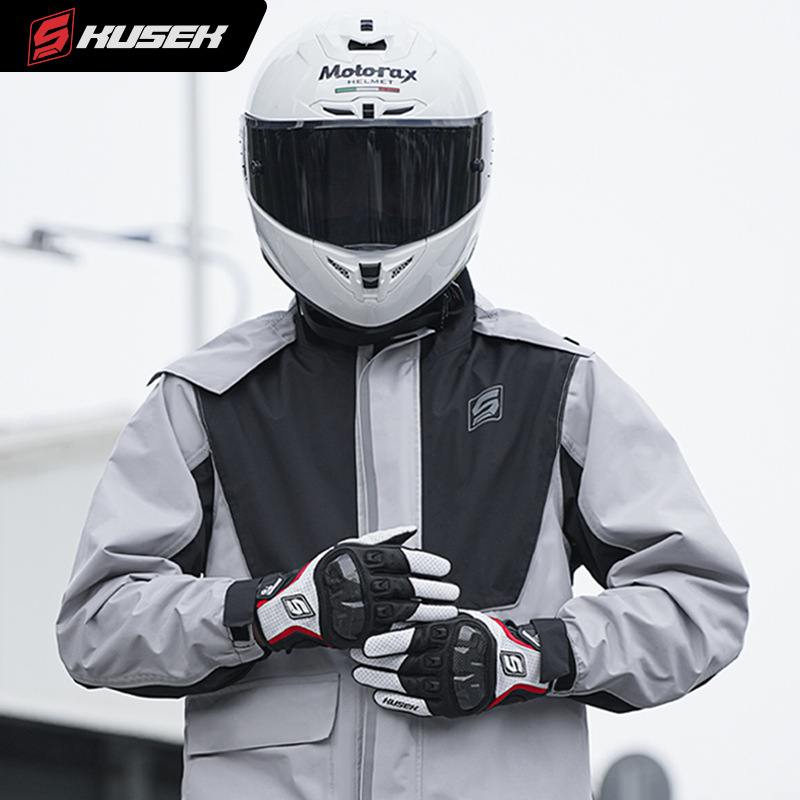 2-delig motorregenpak voor vol - Motorcycle Rain Suit recensie en prijs