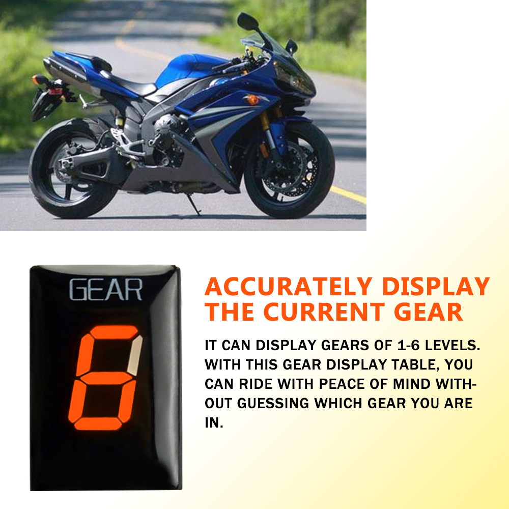 Voor YAMAHA YZF-R1 YZFR1 YZF-R - Motorcycle Gear Display recensie en prijs