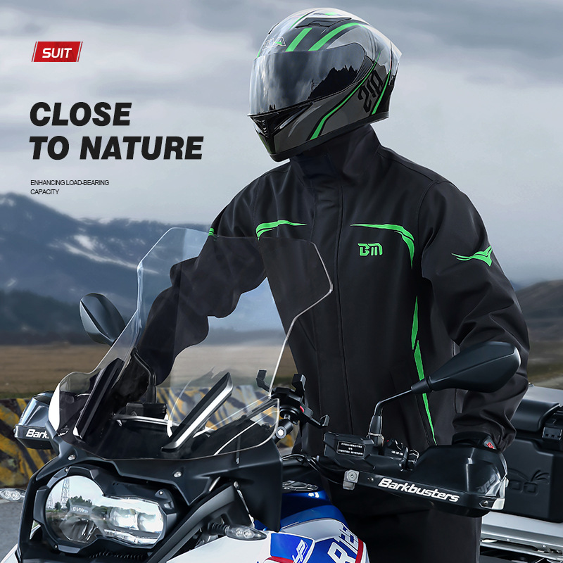 1 set regenjas, regenbroek, sp - Motorcycle Rain Suit recensie en prijs