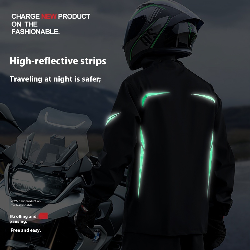 1 set regenjas, regenbroek, sp - Motorcycle Rain Suit recensie en prijs